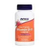 Now, Vitamin D-3, 25 mcg oz. 1000 IE, 180 kapsul