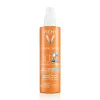 Vichy, Capital Soleil, otroški fluid na vodni osnovi v pršilu za zaščito kožnih celic ZF50+, 200 ml