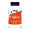 NOW, L - Arginin 500 mg, 100 kapsul