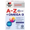 Doppelherz, System A-Ž + Plus omega-3 kapsule, 30 kapsul