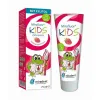 Miradent, Mirafluor Kids zobna pasta s ksilitolom z okusom maline, 75 ml