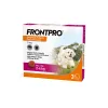 Frontpro, 11 mg žvečljive tablete za pse (2 - 4  kg) z okusom govedine, 3 tablete