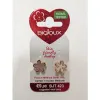 Biojoux, uhani rožica daisy GP, BJT423