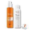 Avene, Sun visoka zaščita pred soncem pršilo ZF50, 200 ml + Avene, termalna voda, 150 ml