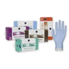 Abena, modre Nitril rokavice brez pudra, L velikost, 150 rokavic