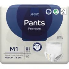 Abena, Pants Premium M1 mobilne hlačke, 15 hlačk 