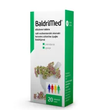 BaldriMed obložene tablete, 20 tablet