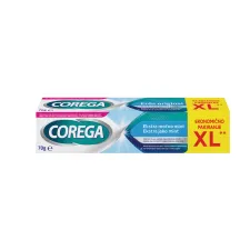 Corega, Ekstra močno mint, pričvrstilna krema za zobne proteze, 70 g