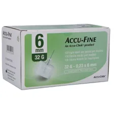Accu-Fine, igla za inzulinske peresnike, 6 mm, 100 igel