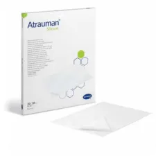 Atrauman, silikonska obloga starilna, 7,5 x 10 cm, 5 oblog