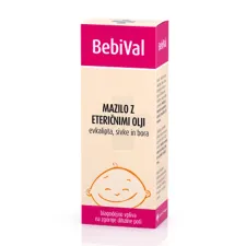 BebiVal, mazilo z eteričnimi olji, 30 ml