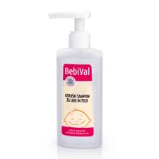 Bebival, otroški šampon za lase in telo, 190 ml