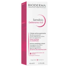 Bioderma, Sensibio Defensive rich, bogata aktivna pomirjujoča krema, 40 ml