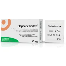Blephademodex, sterilne krpice za veke, 30 krpic