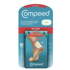 Compeed, obliž za žulje Extreme - peta, 5 obližev