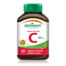 Jamieson, Vitamin C, tablete s podaljšanim sproščanjem 500 mg, 100 tablet