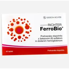 Richter FerroBio, tablete, 40 tablet