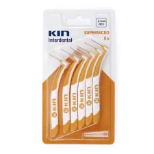 Kin, medzobna ščetka super mikro 0,7 mm, 6 medzobnih ščetk