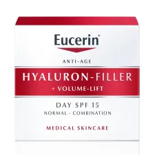 Eucerin, hyaluron filler + volume lift dnevna krema za normalno do mešano kožo ZF15, 50ml