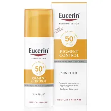 Eucerin, Sun Pigment Control Fluid za zaščito obraza pred soncem ZF50+, 50 ml