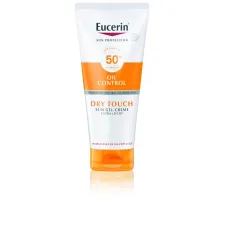 Eucerin, Sun Oil Control Dry Touch, kremni gel za zaščito pred soncem ZF50+, 200 ml