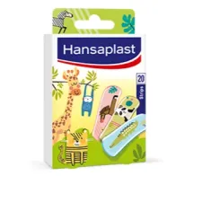 Hansaplast, otroški obliži divje živali, 20 obližev