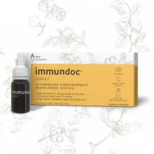 Immundoc Direkt, napitek za normalno delovanje imunskega sistema 12,3 g, 12 stekleničk