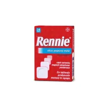 Rennie 680 mg/80 mg žvečljive tablete, 24 žvečljivih tablet