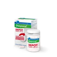Magnesium-Diasporal, pro depot mišice+živci tablete, 30 tablet