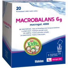Macrobalans, peropralni prašek vrečka 6g, 20 vrečk
