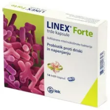 Linex Forte trde kapsule, 14 kapsul