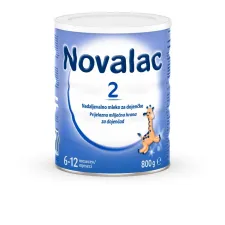Novalac 2, nadaljevalno mleko za dojenčke 6-12 mesecev, 800 g