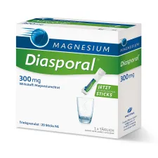 Magnesium Diasporal, 300 mg, 20 vrečk