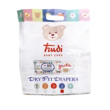 Trudi, Baby, Care paket plenic Dry Fit Junior 11 – 25 kg, 48 plenic + Darilo Trudi čistilni robčki