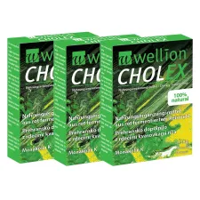 Wellion Cholex, 2+1 gratis, 30 kapsul
