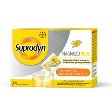 Supradyn, magnezij plus zrnca vrečka, 24 vrečk