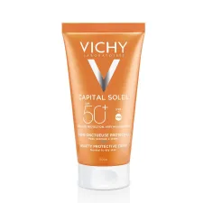 Vichy, Capital Soleil žametna krema ZF50+, 50 ml