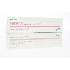 Hepan 500 i.e./5 mg v 1g krema, 50 g