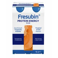Fresubin Protein Energy Drink, okus tropski sadeži, 200 ml, 4 plastenke