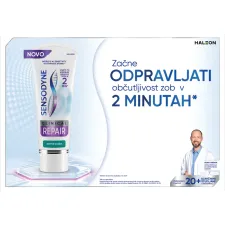 Sensodyne, zobna pasta clinical repair active clean, 75 ml