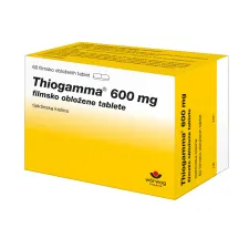Thiogamma 600 mg filmsko obložene tablete, 60 tablet