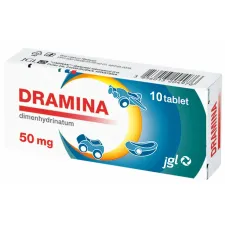 Dramina 50 mg, 10 tablet