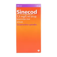 Sinecod 7,5 mg/5 ml sirup, 200 ml
