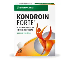 Dietpharm, Kondroin Forte tablete z glukozaminom in hondroitinom, 40 tablet