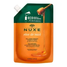 Nuxe, Reve de Miel bogati čistilni gel, refill, 400 ml