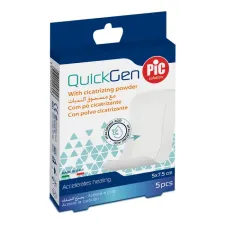 Pic, Quickgen obliž za hitrejše celjenje ran 5 x 7,5 cm, 5 obližev