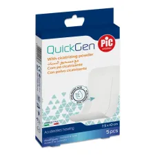 Pic, Quickgen obliž za hitrejše celjenje ran 7.5 x 10 cm, 5 obližev