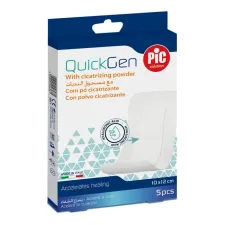 Pic, Quickgen obliž za hitrejše celjenje ran 10 x 12 cm, 5 obližev