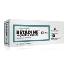 Betadine 200mg vaginalne globule, 14 globul