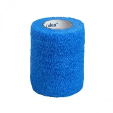 Coban, samooprijemljiv elastični povoj 7 cm x 4,6 m - moder